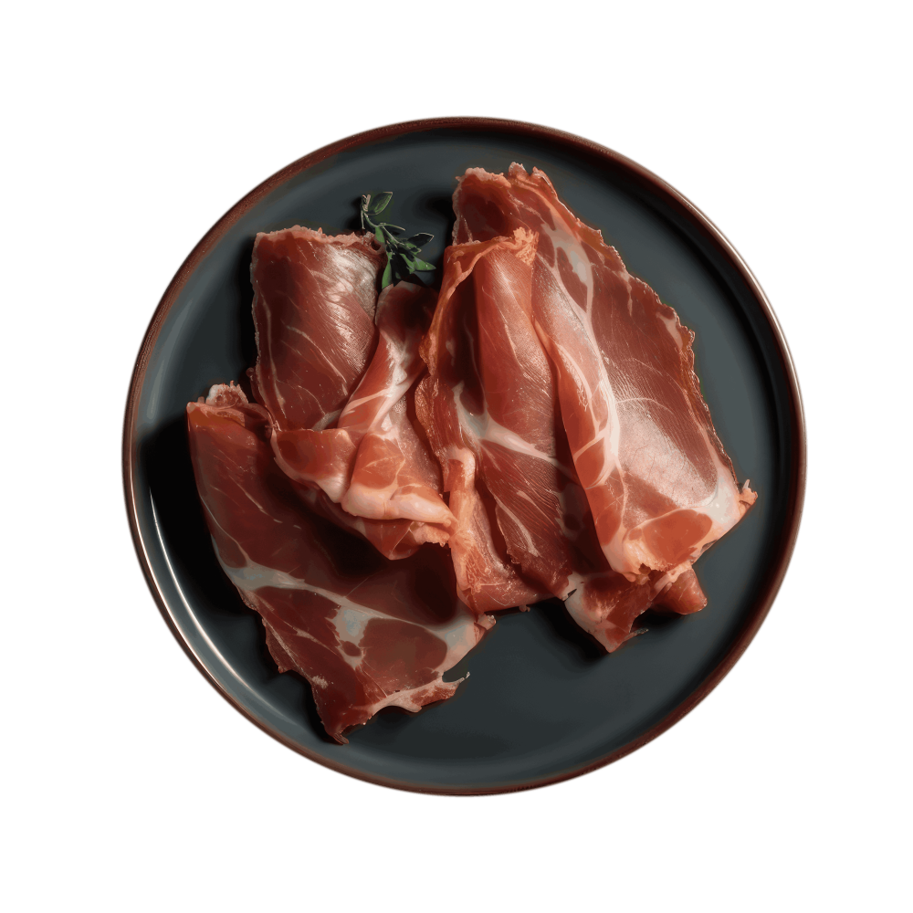 pièces de charcuterie